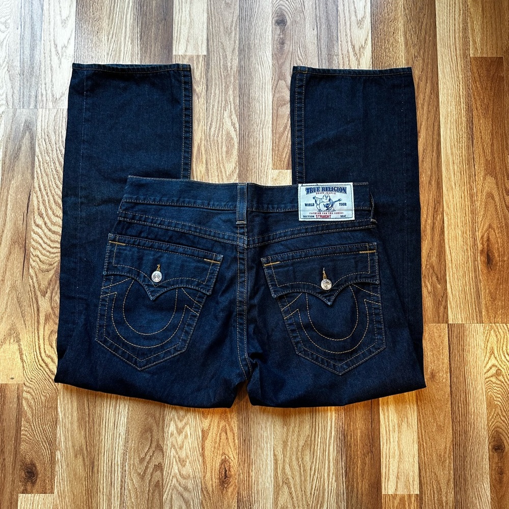 True Religon 34x33 Straight cut jeans